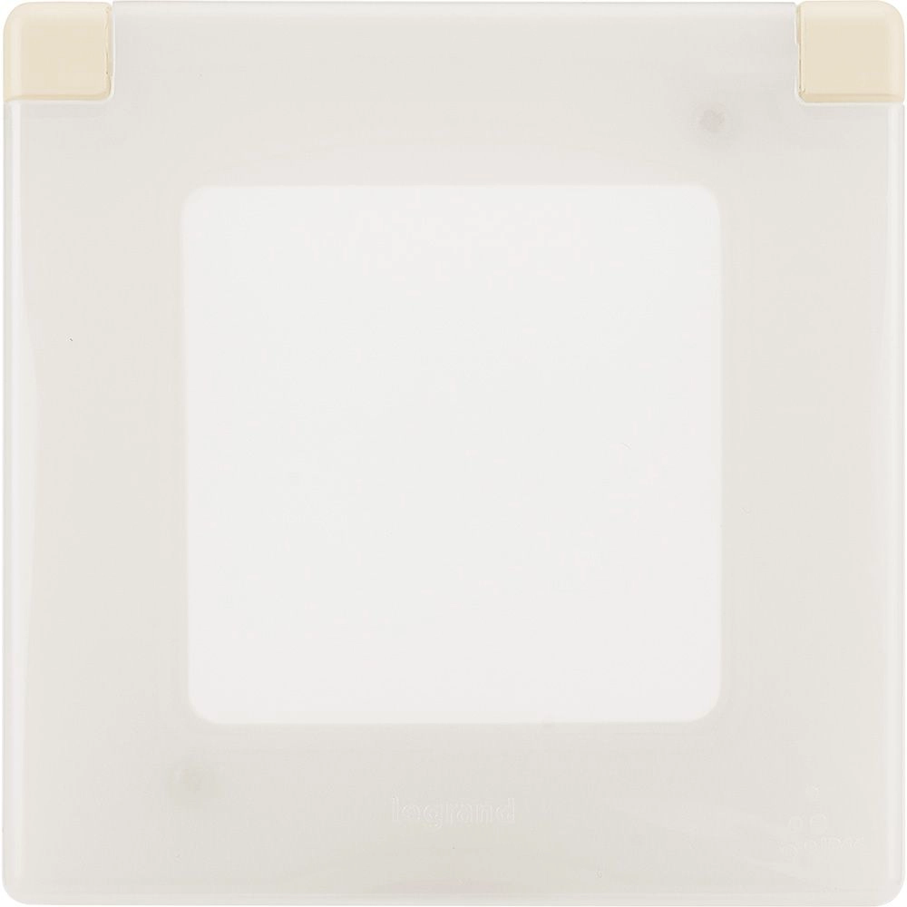 Рамка с защитной крышкой IP 44 LEGRAND INSPIRIA слоновая кость