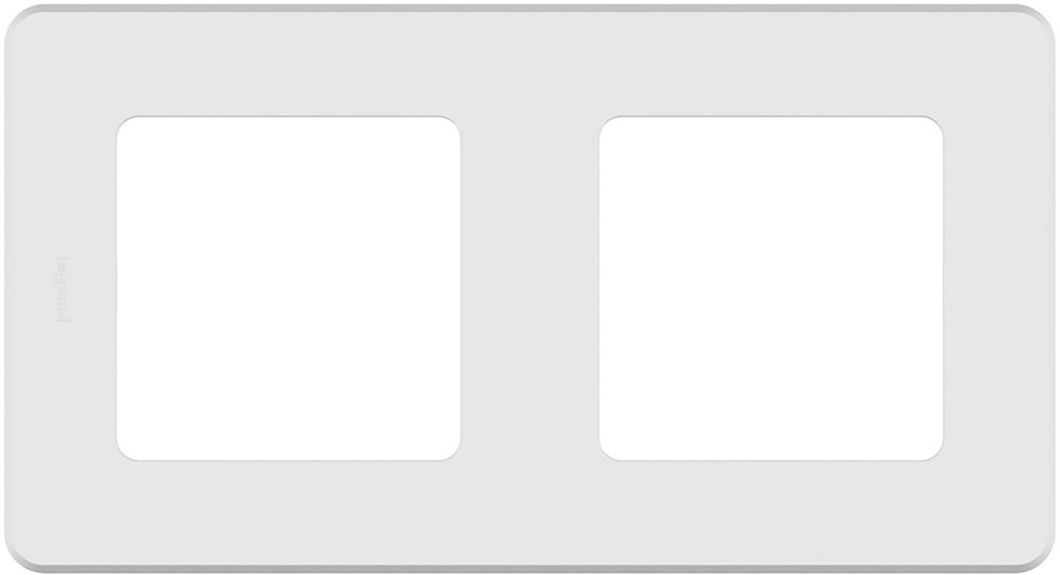 Рамка Legrand Inspiria 2 поста белый