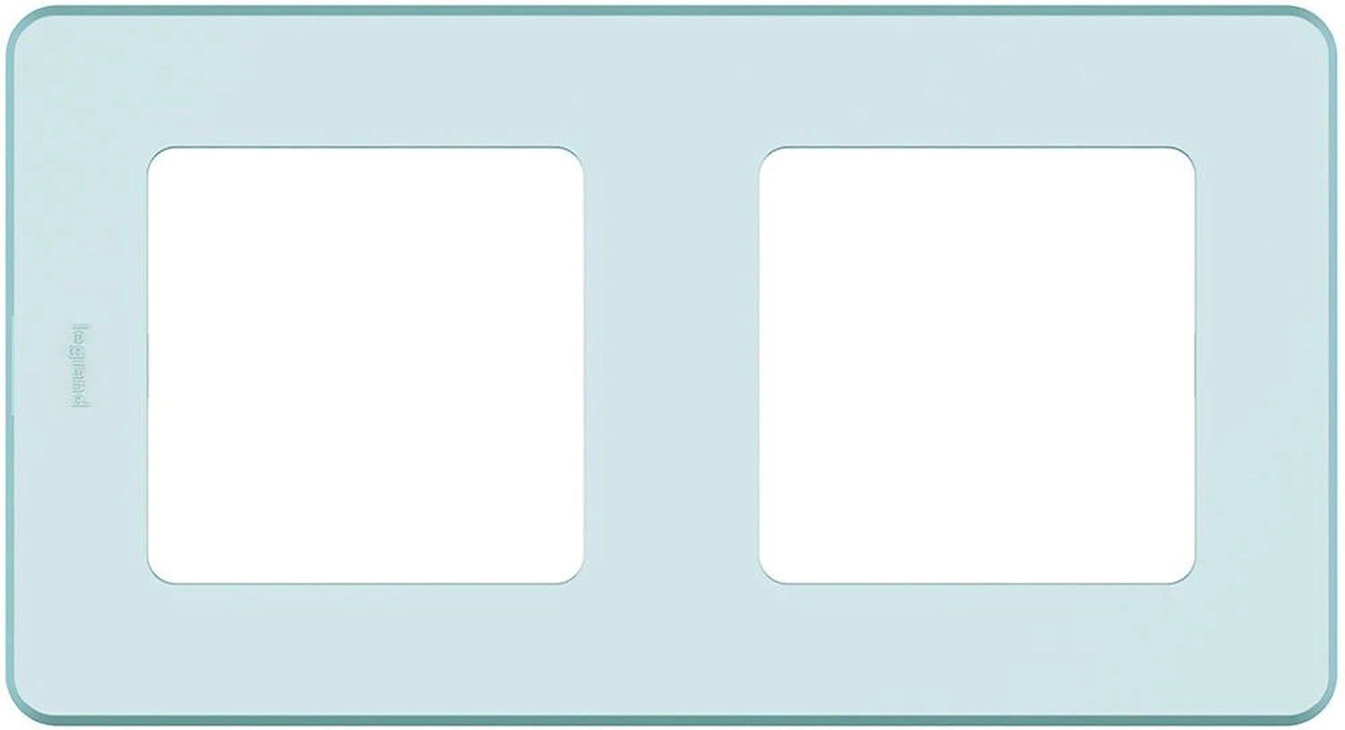 Рамка Legrand Inspiria 2 поста мятный