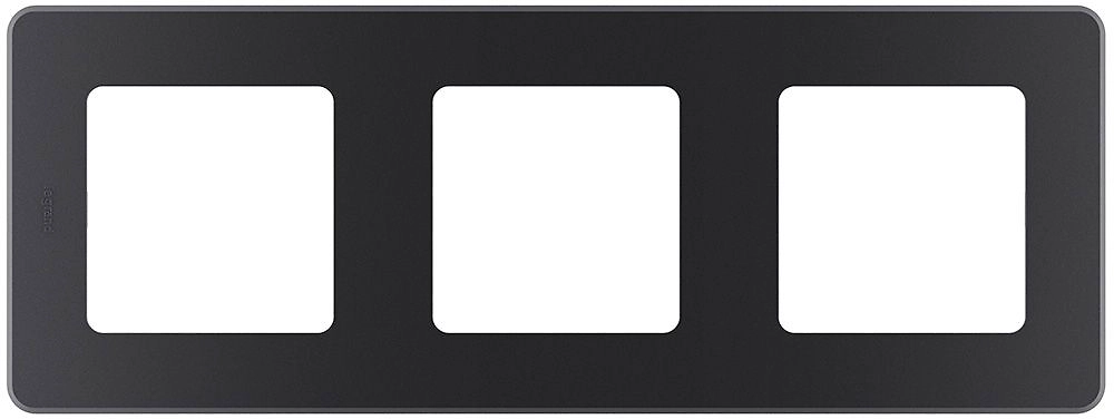 Рамка 3 поста LEGRAND INSPIRIA антрацит