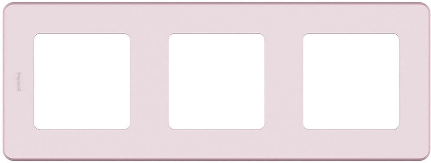 Рамка Legrand Inspiria 3 поста розовый