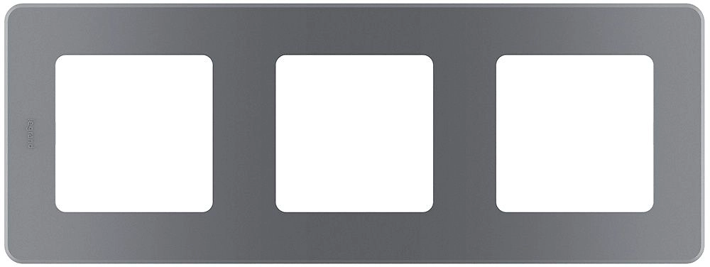 Рамка 3 поста LEGRAND INSPIRIA дымчатый