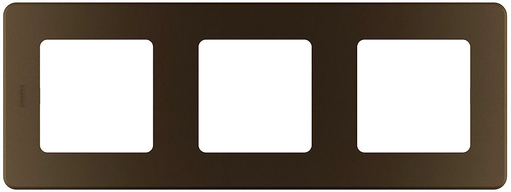 Рамка 3 поста LEGRAND INSPIRIA бронза
