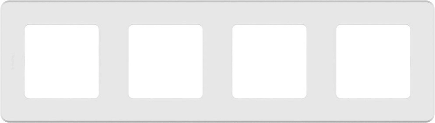 Рамка Legrand Inspiria 4 поста белый