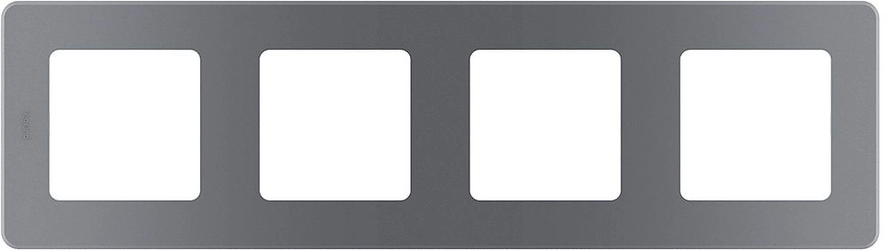 Рамка 4 поста LEGRAND INSPIRIA дымчатый