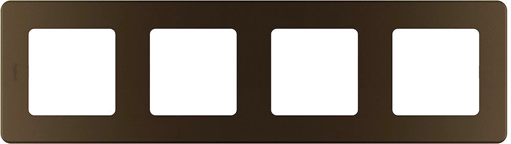 Рамка 4 поста LEGRAND INSPIRIA бронза