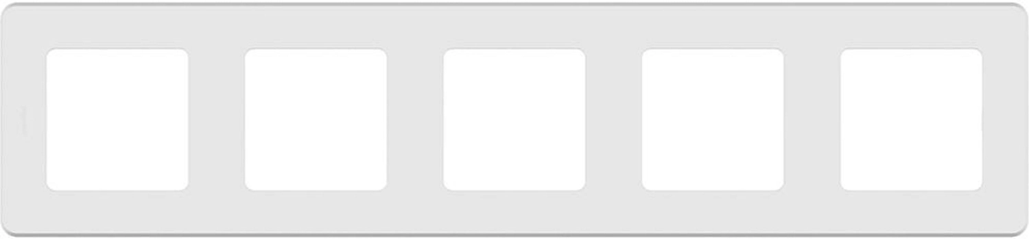 Рамка Legrand Inspiria 5 постов белый