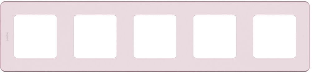 Рамка 5 постов LEGRAND INSPIRIA розовый