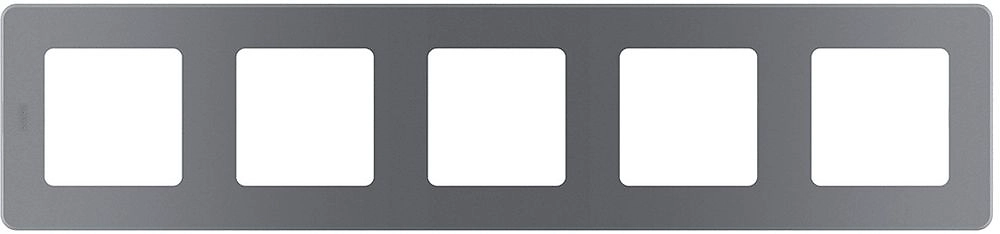Рамка 5 постов LEGRAND INSPIRIA дымчатый