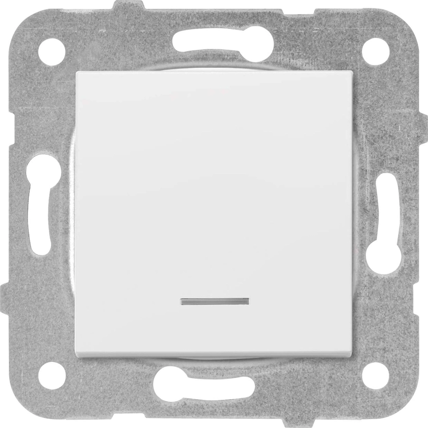 Выключатель Panasonic Karre Plus 1 клавиша с индикацией белый