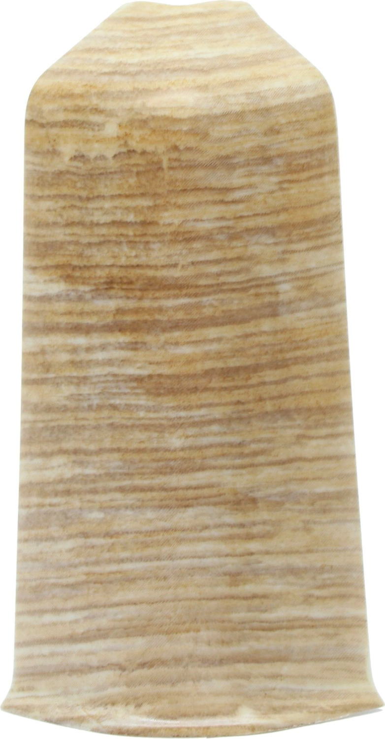 Наружный угол напольного плинтуса WINART QUADRO дуб летний 80 мм 2 шт