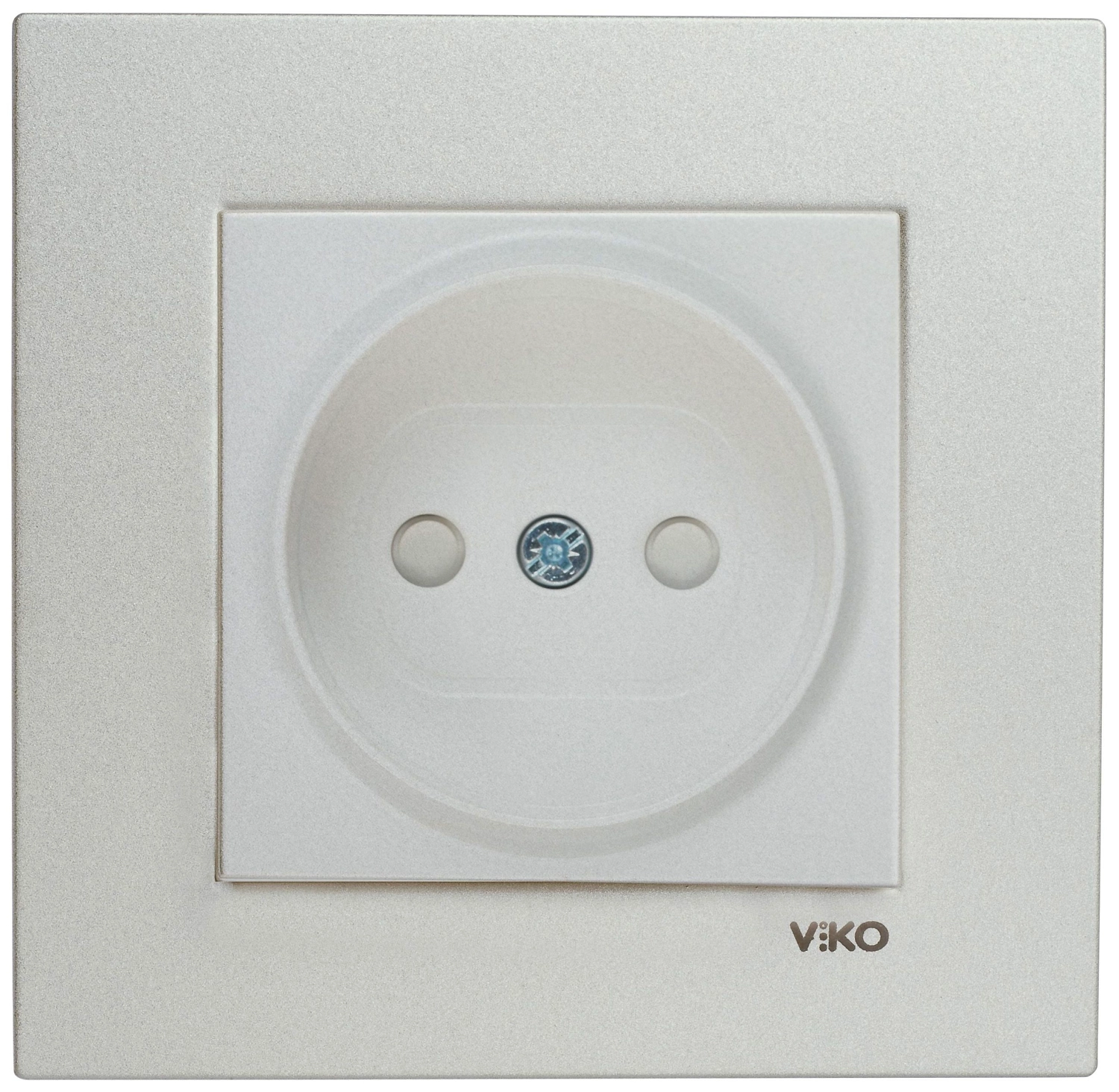 Розетка Viko Novella без заземления белая
