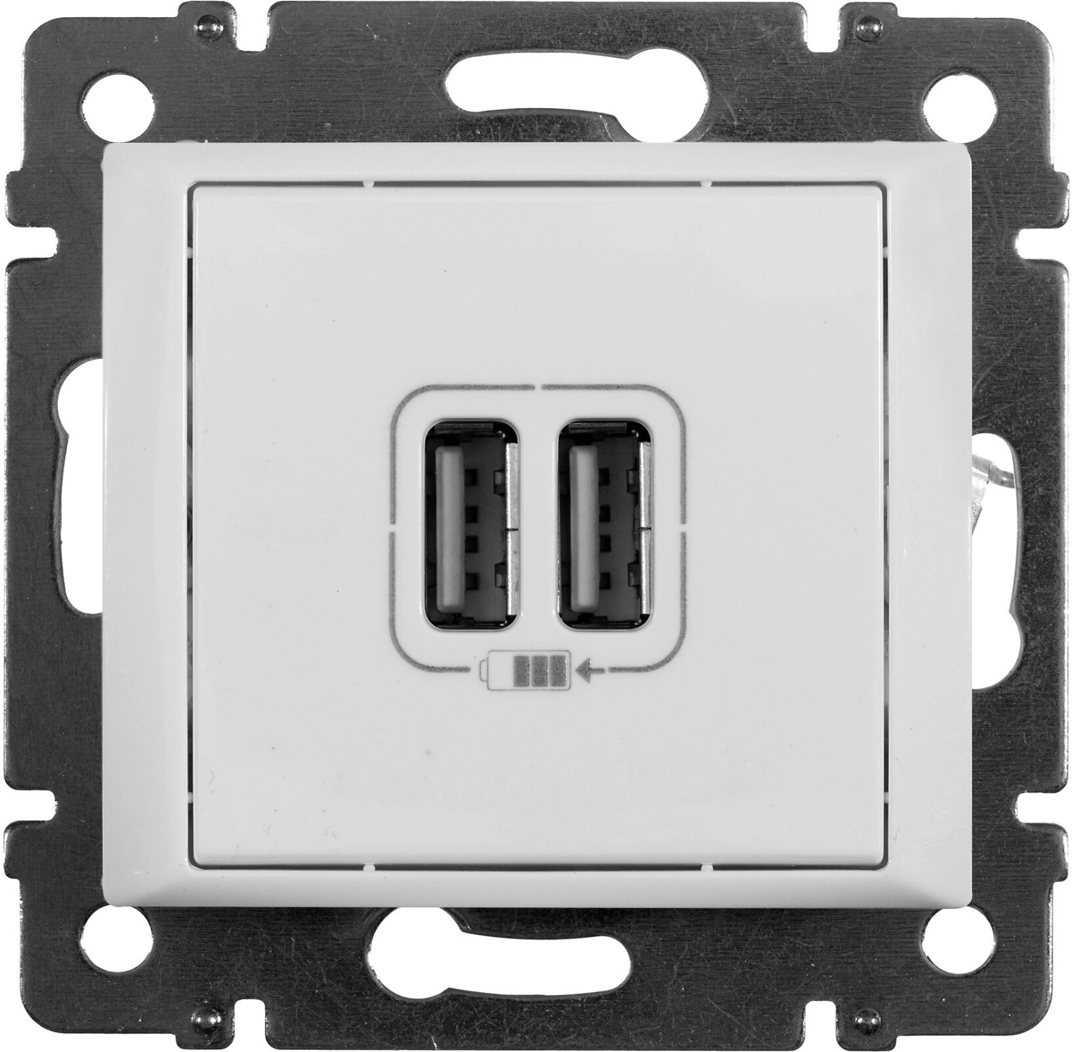 Двойная розетка Legrand Valena 694370 2xUSB 