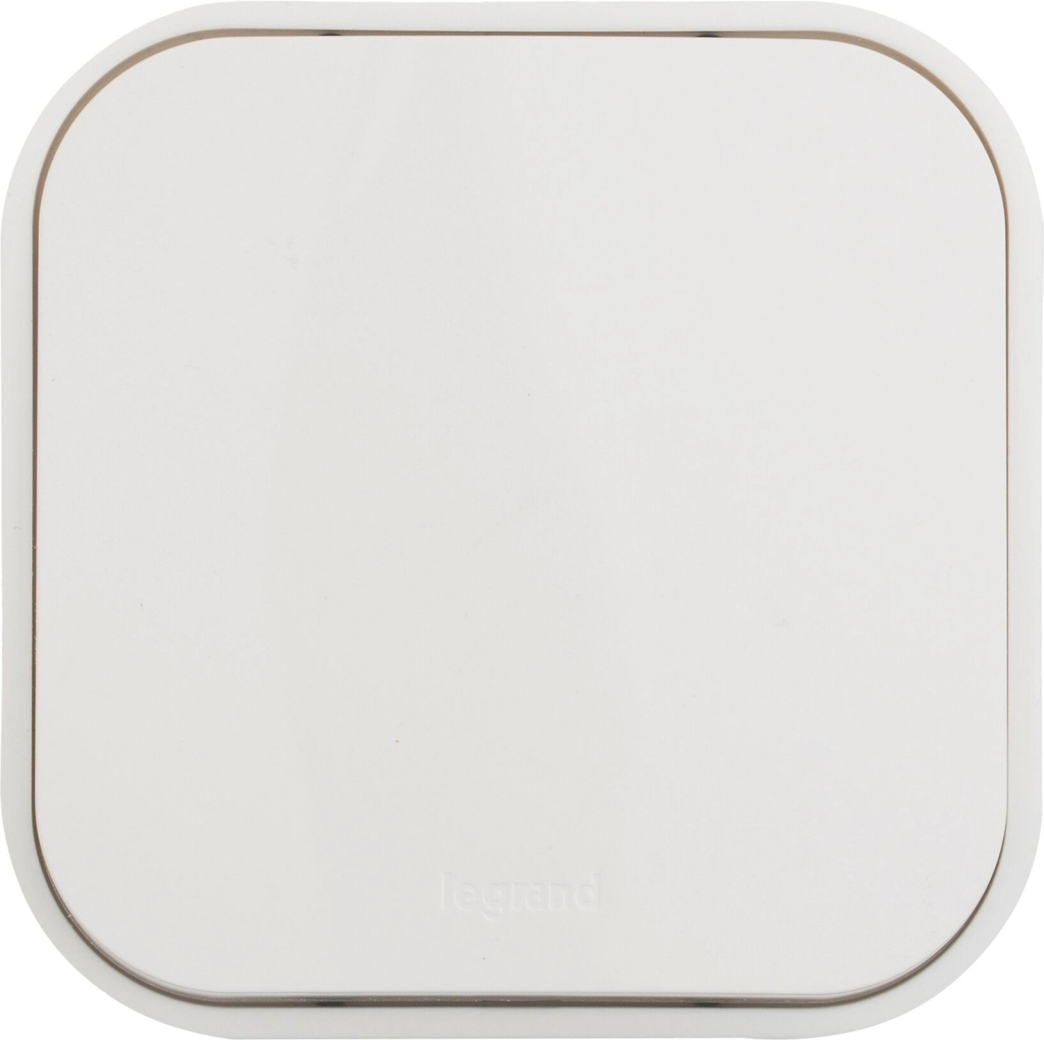 Переключатель Legrand Quteo на 2 направления одноклавишный IP 20 белый