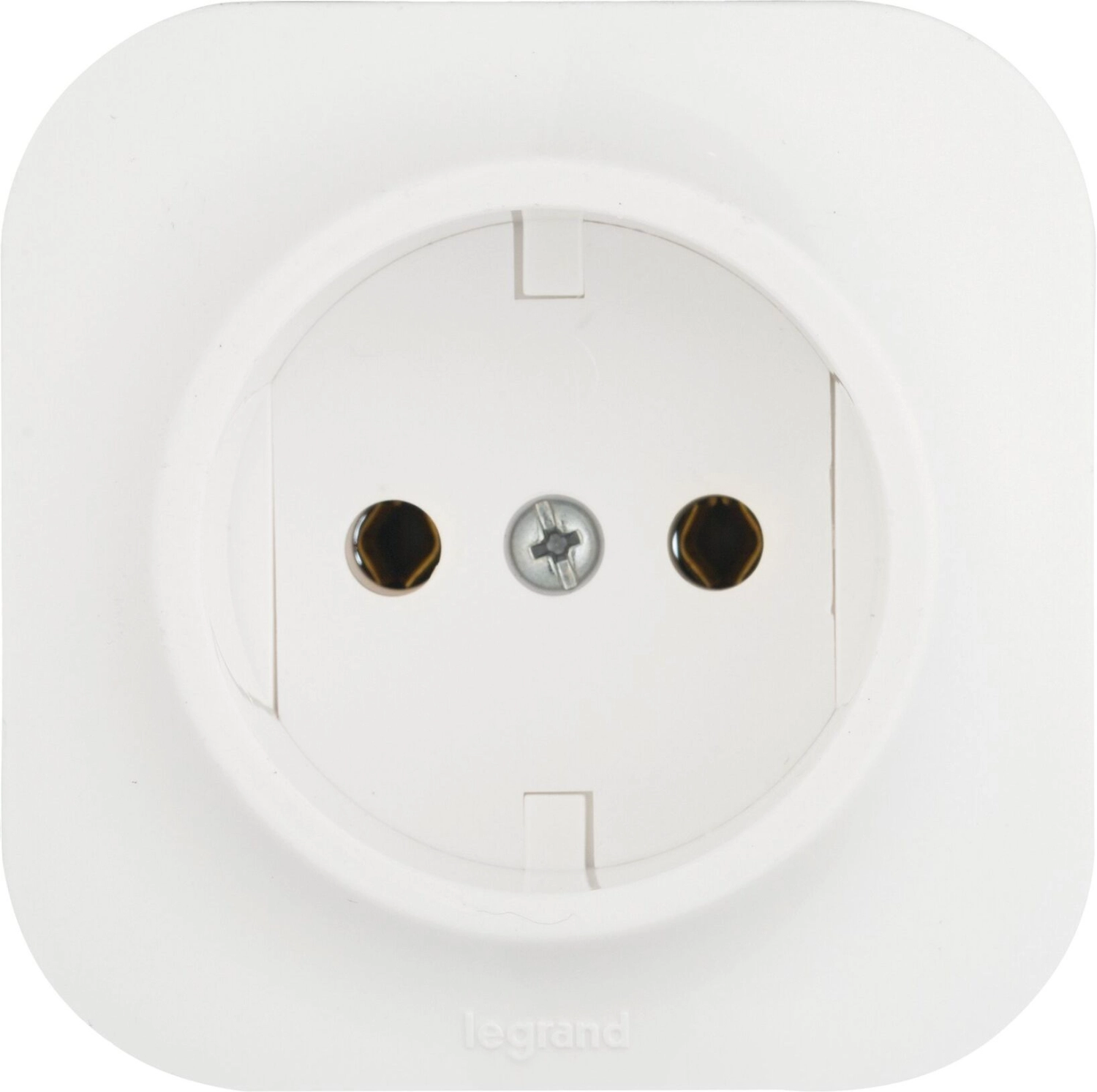 Розетка LEGRAND Quteo 2К 782210 белый