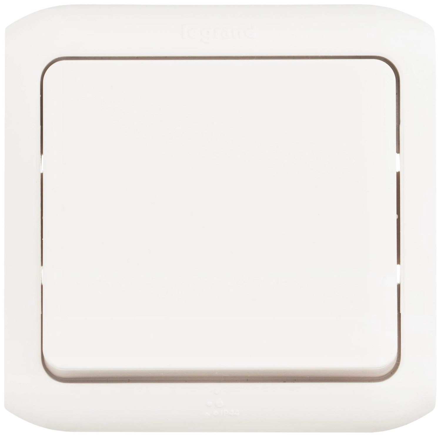 Выключатель Legrand Quteo одноклавишный IP 44 белый