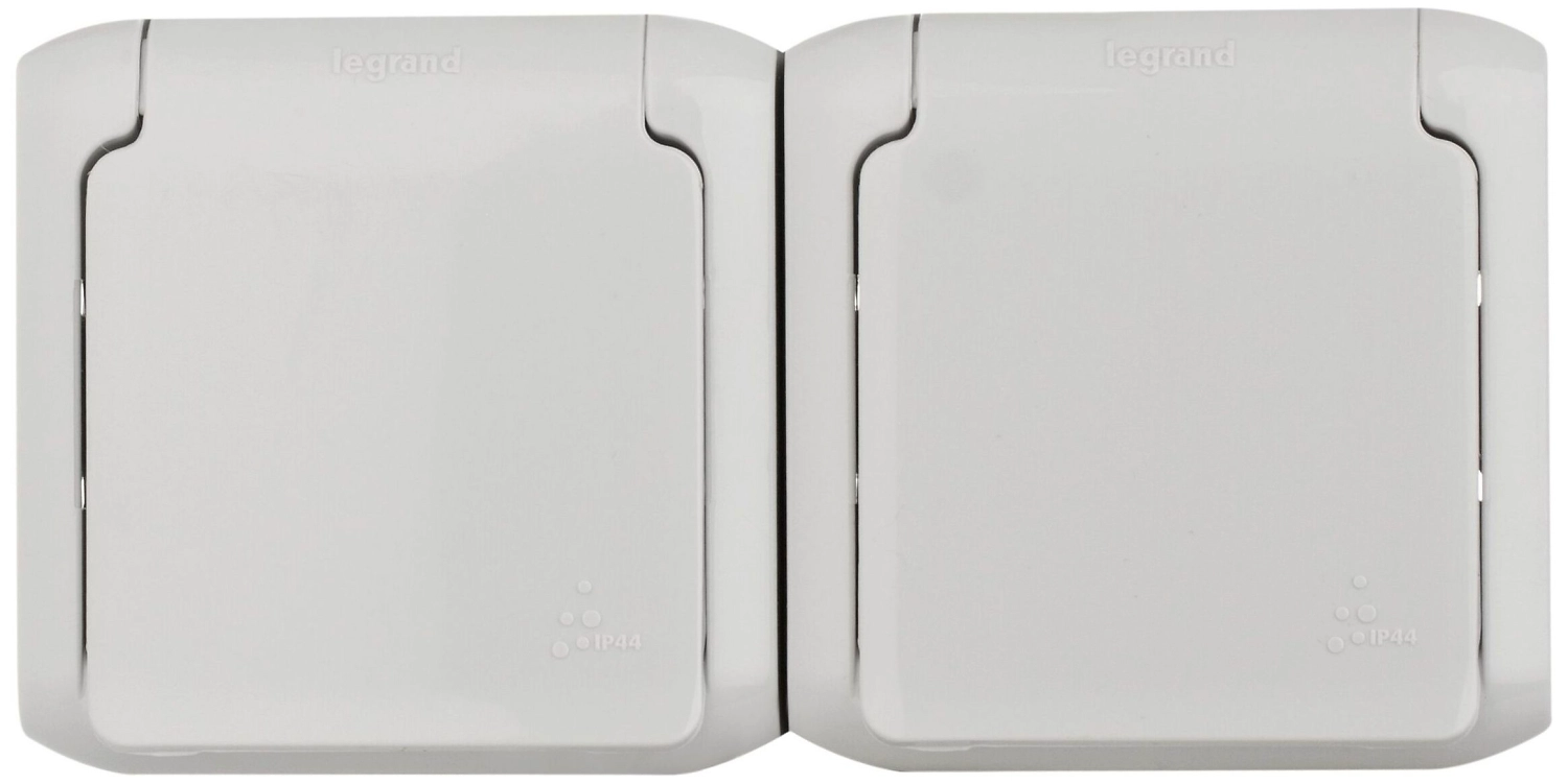 Розетка Legrand Quteo 782353 серый