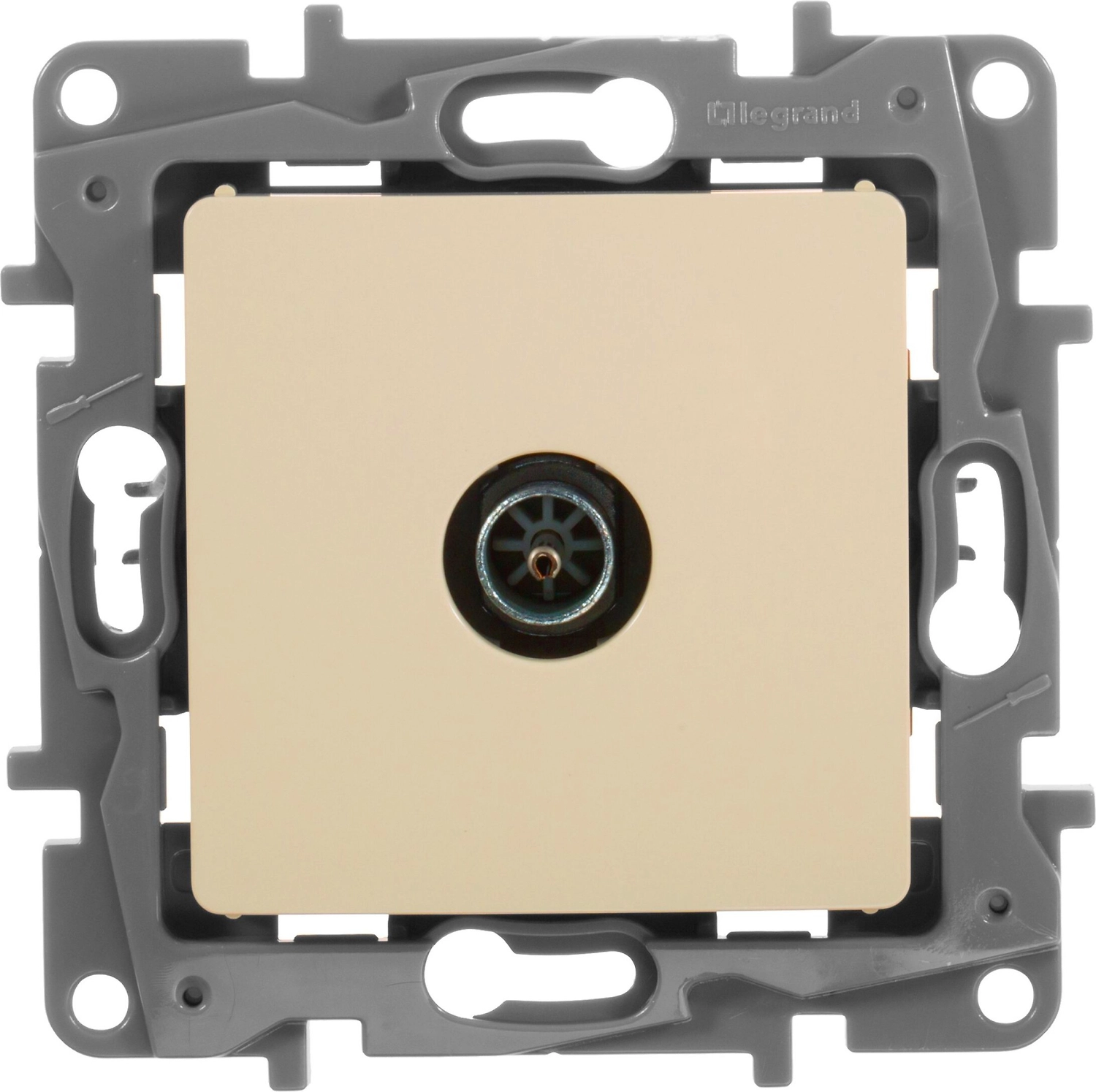 Розетка Legrand Etika TV звезда бежевый