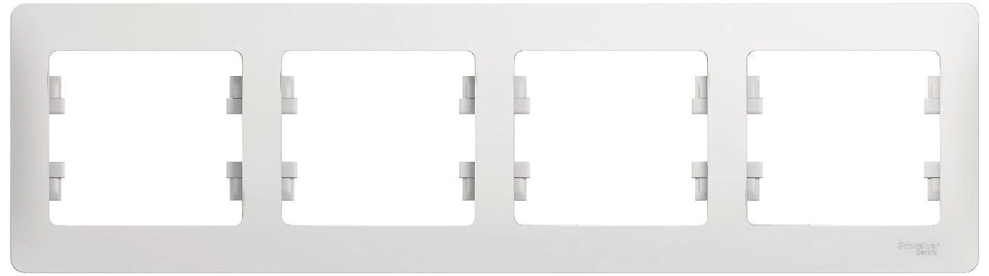 Рамка Schneider Electric GLOSSA GSL000104