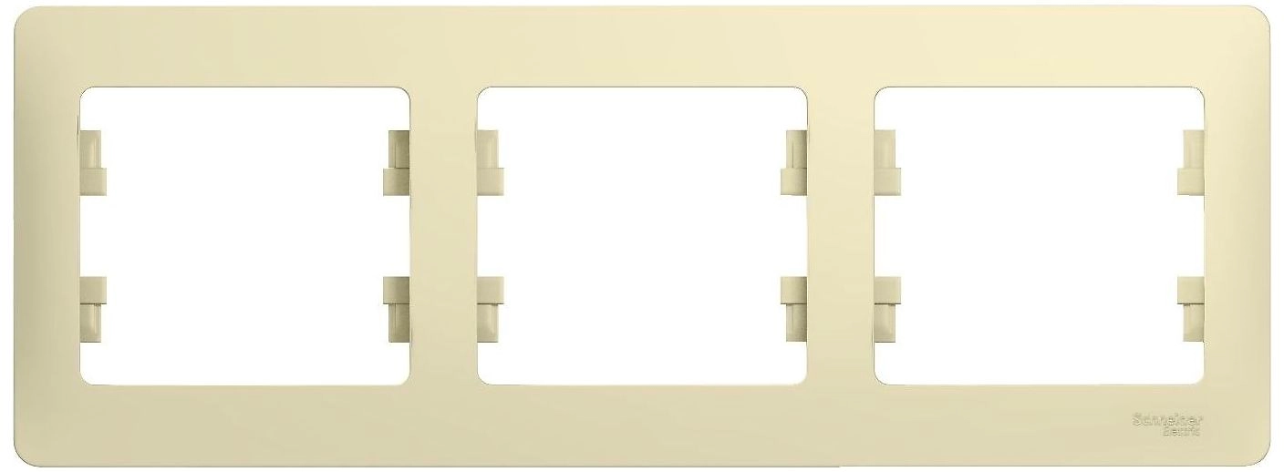 Рамка Schneider Electric GLOSSA GSL000203