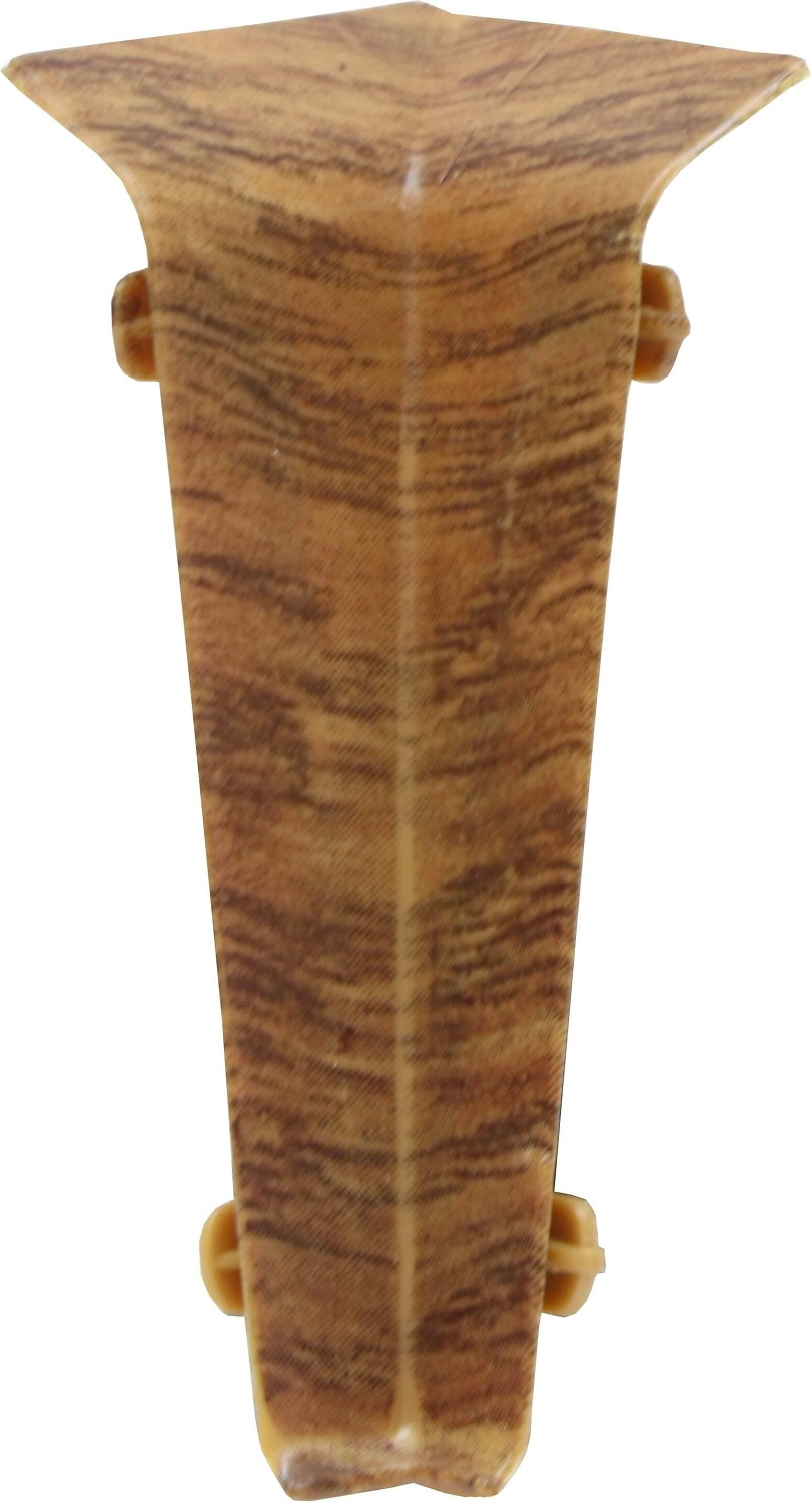 Внутренний угол напольного плинтуса WINART TERA антрацит 72 мм 2 шт