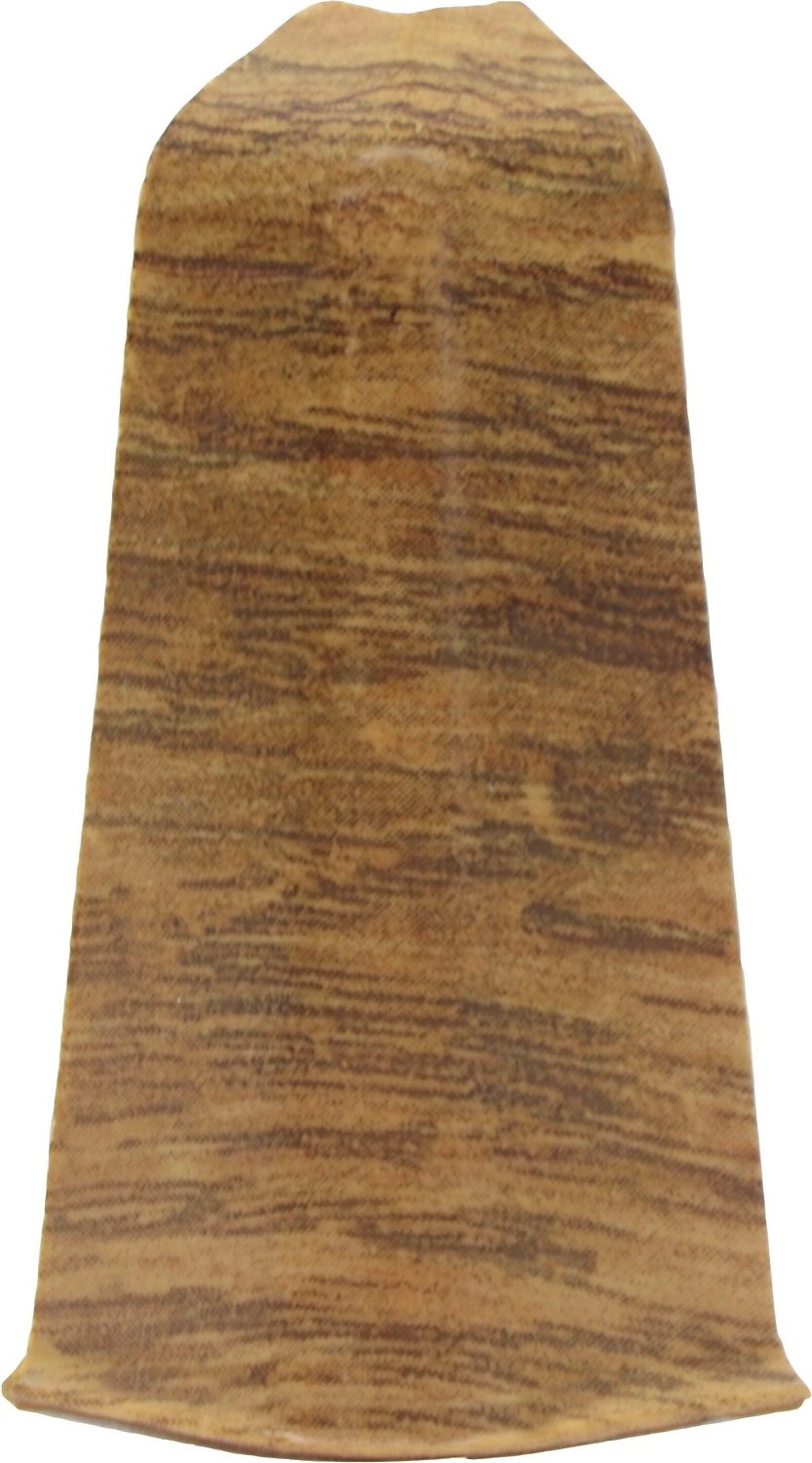 Наружный угол напольного плинтуса WINART TERA антрацит 72 мм 2 шт