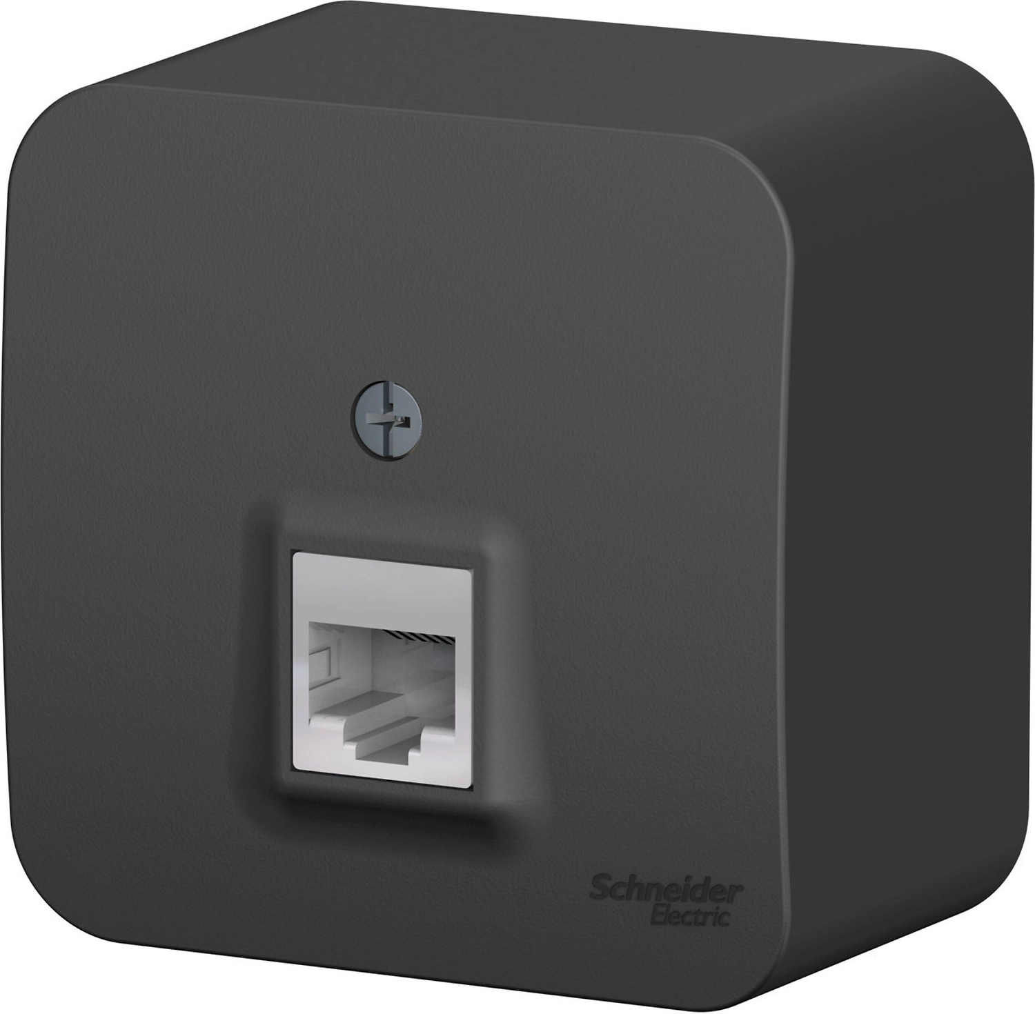 Розетка Schneider Electric Blanca черный