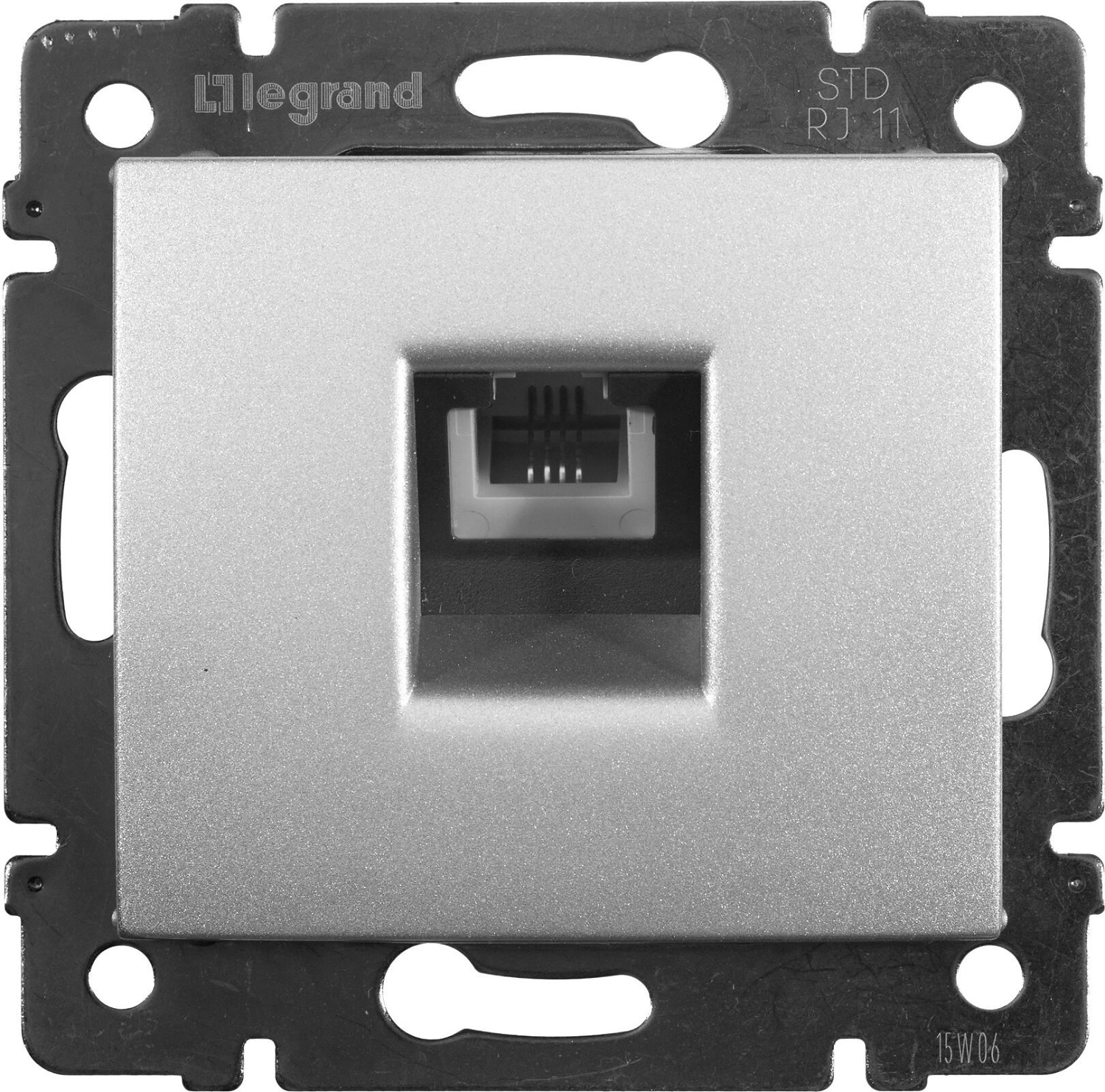 Розетка Legrand Valena Life алюминий