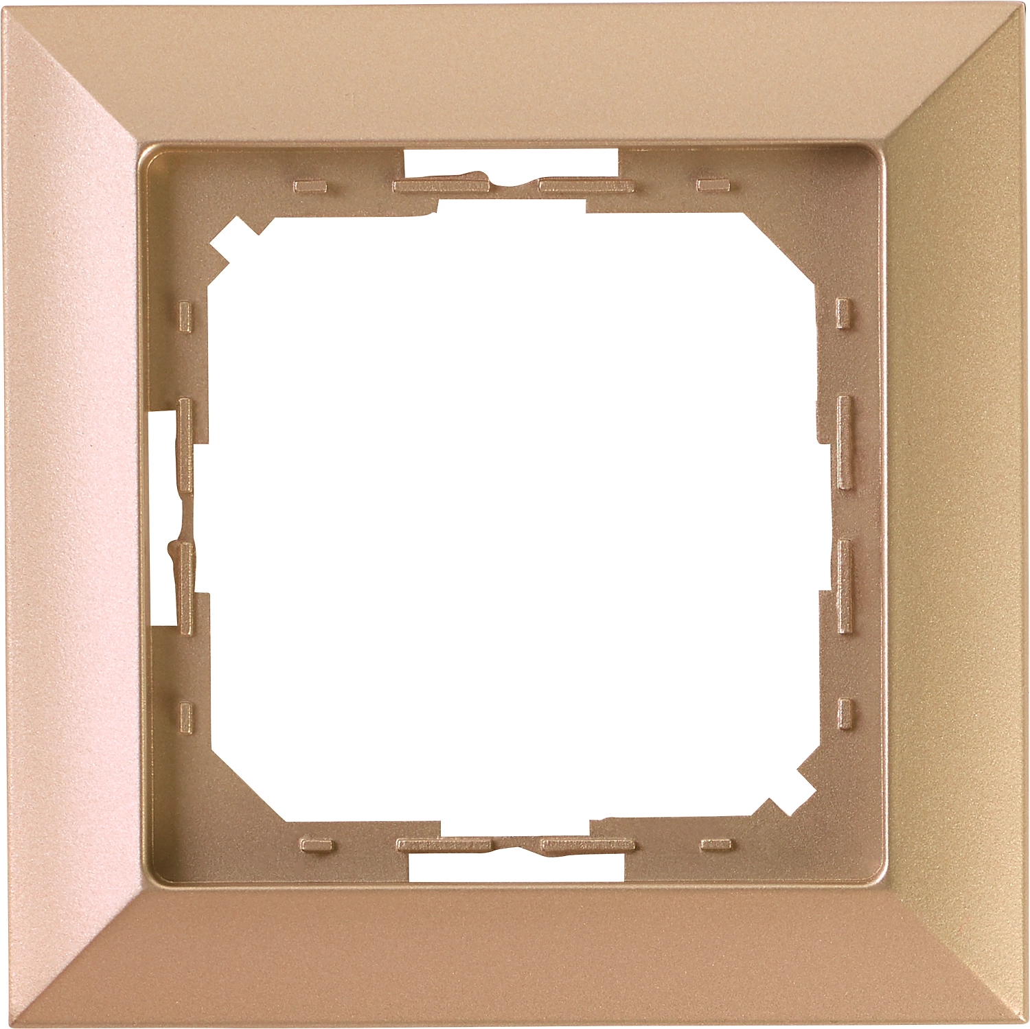 Рамка OBI Julietta 1 пост бежевая