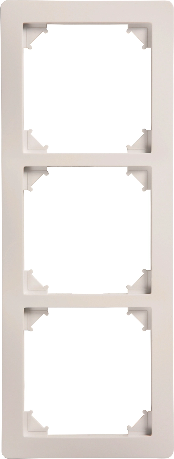 Рамка OBI MARIBO 3 поста белая