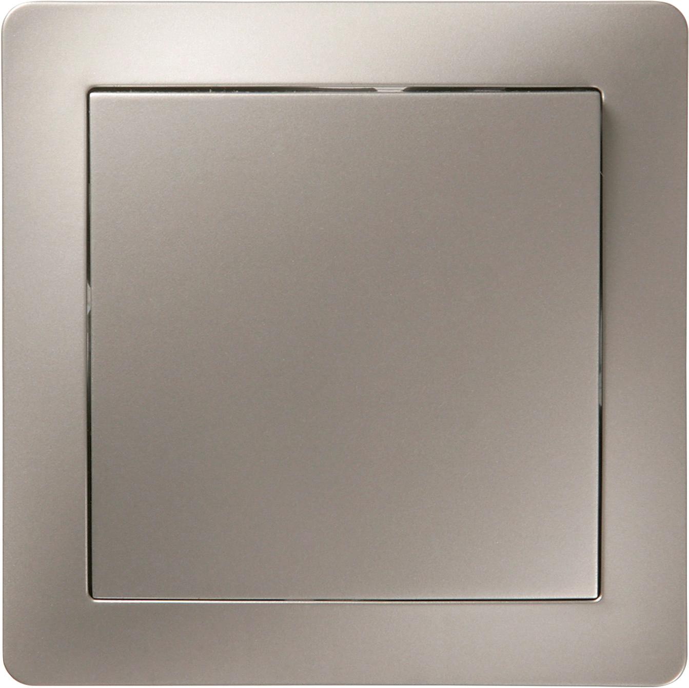 Выключатель OBI Maribo 1 клавиша серебро