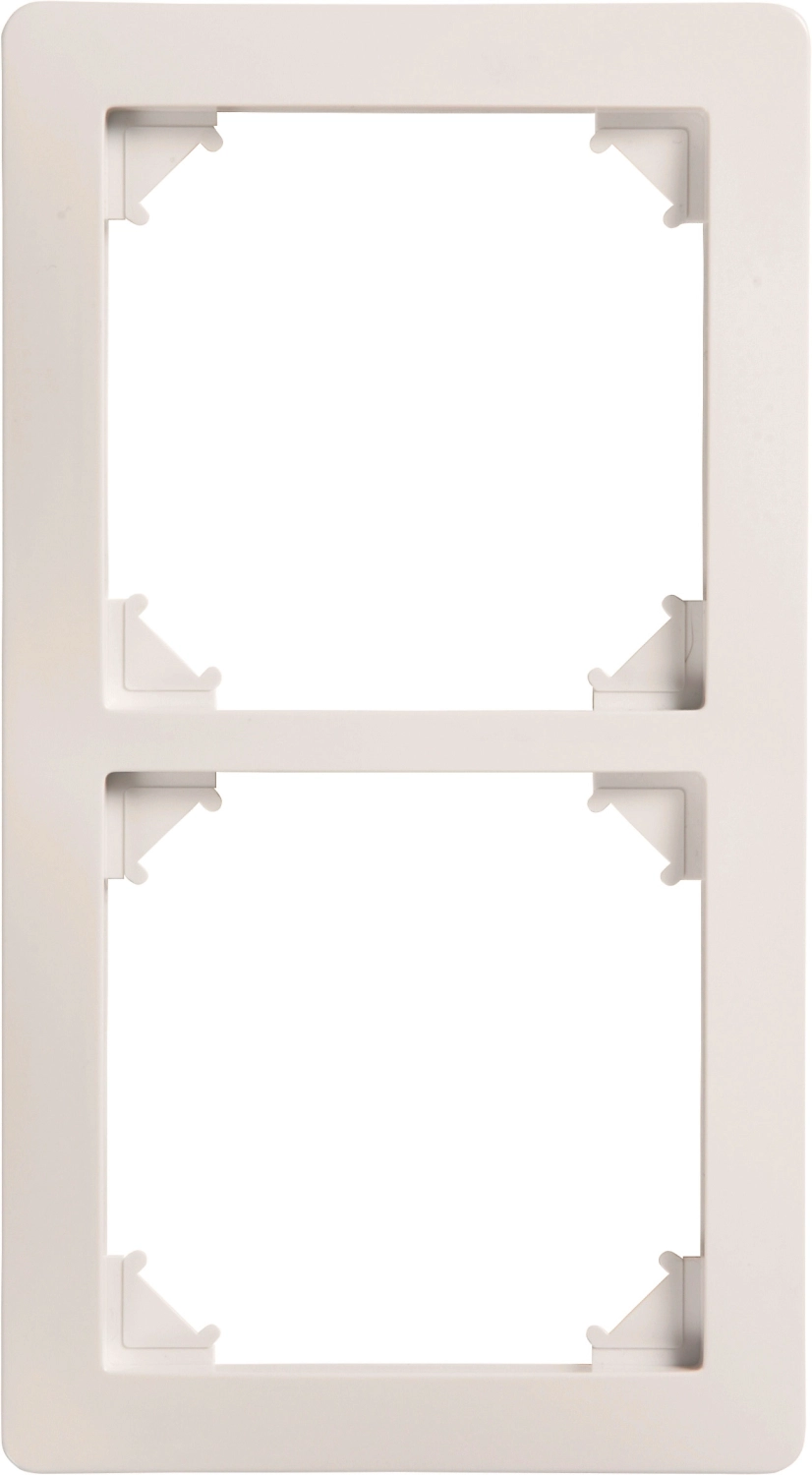 Рамка OBI MARIBO 2 поста белая