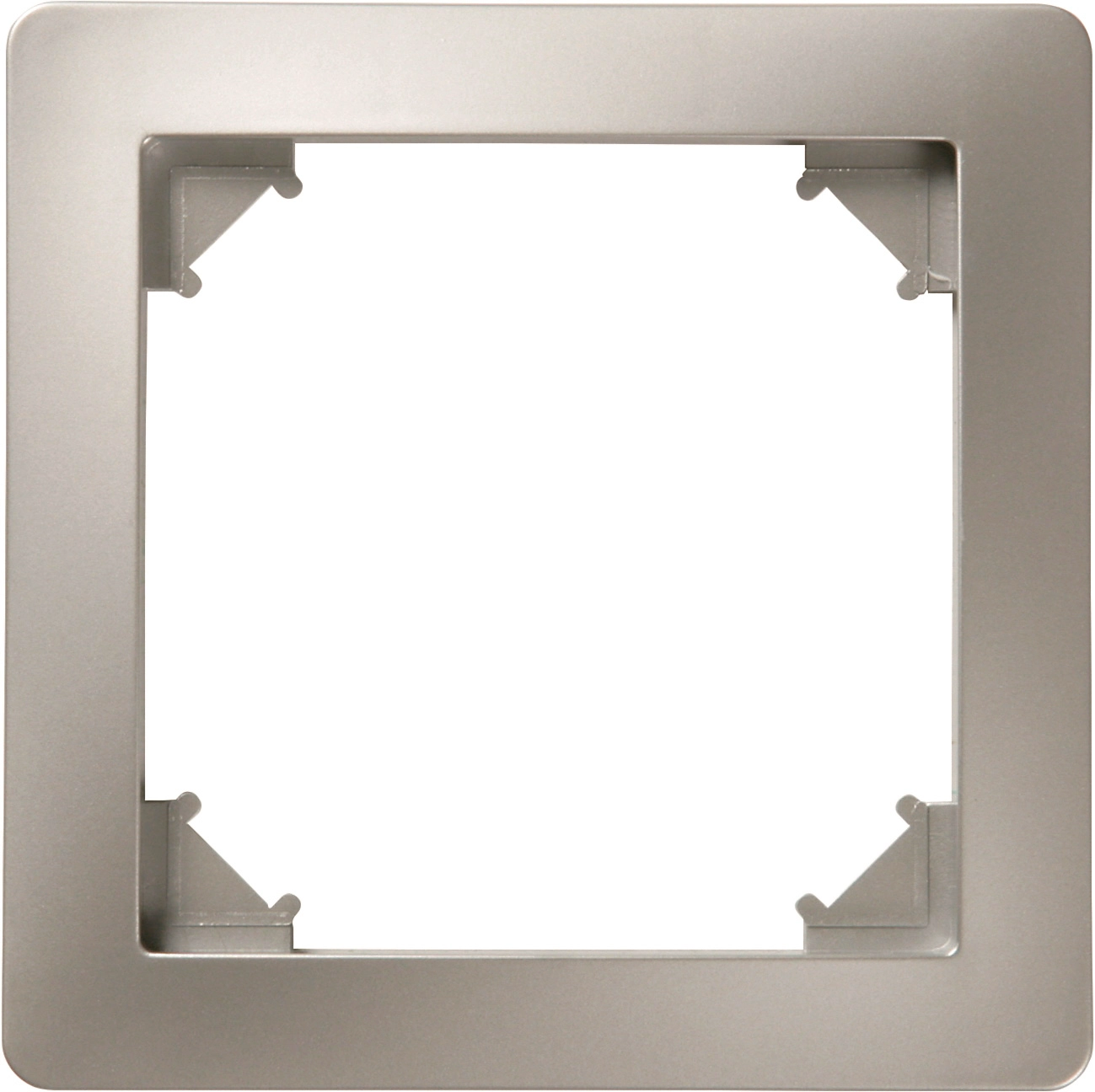 Рамка OBI MARIBO 1 пост серебро