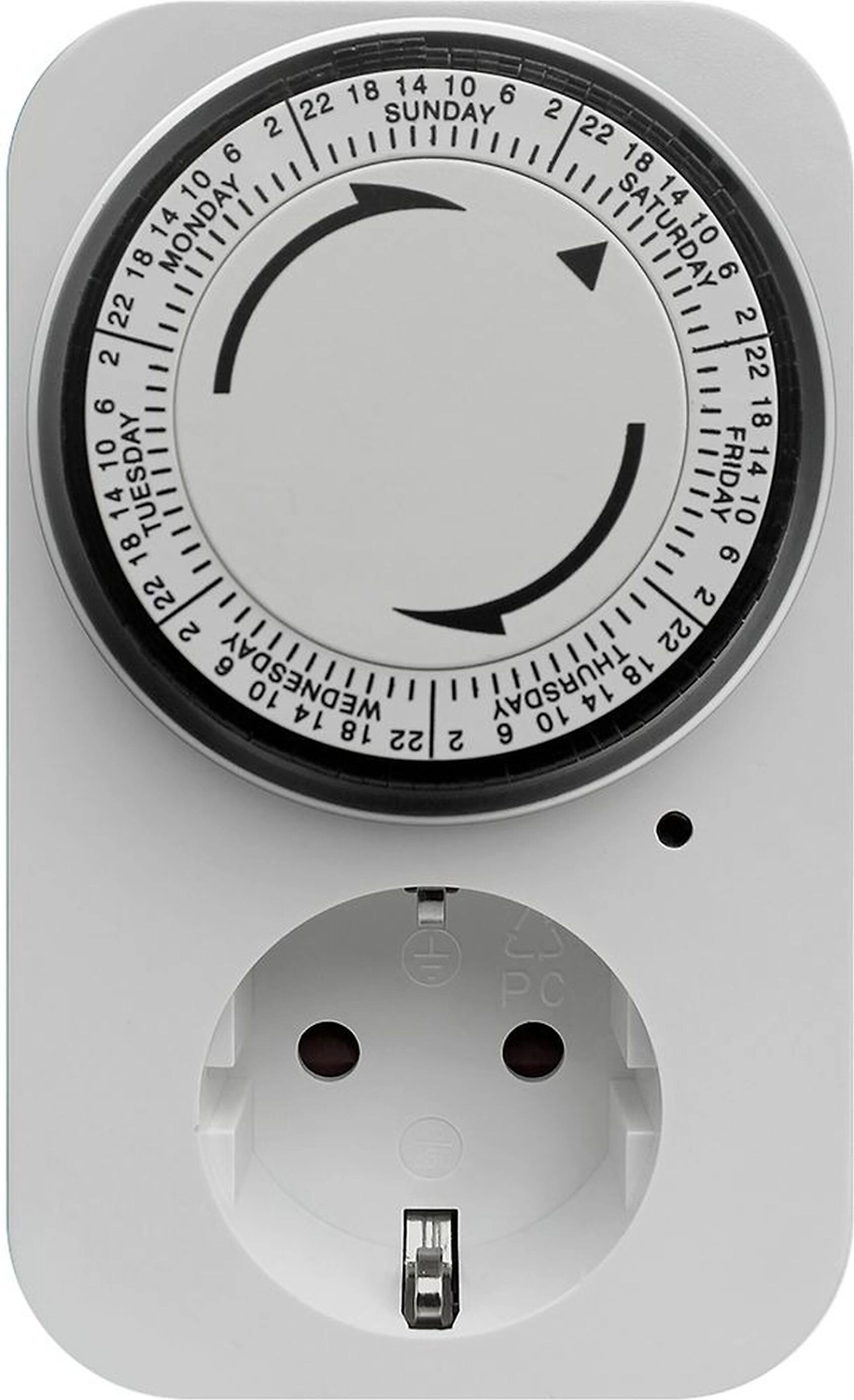 Розетка REV белая