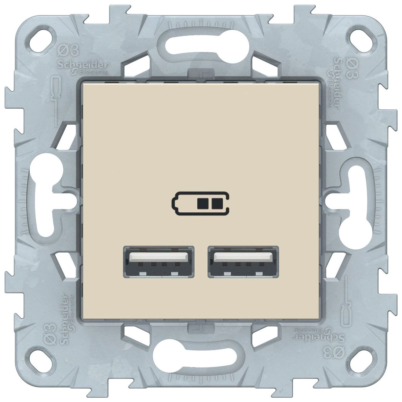 Розетка Schneider Electric Unica NEW NU541844