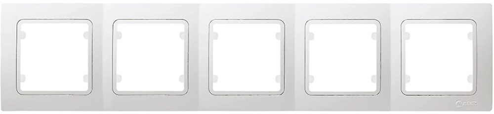 Рамка Makel Manolya 5-местная горизонтальная