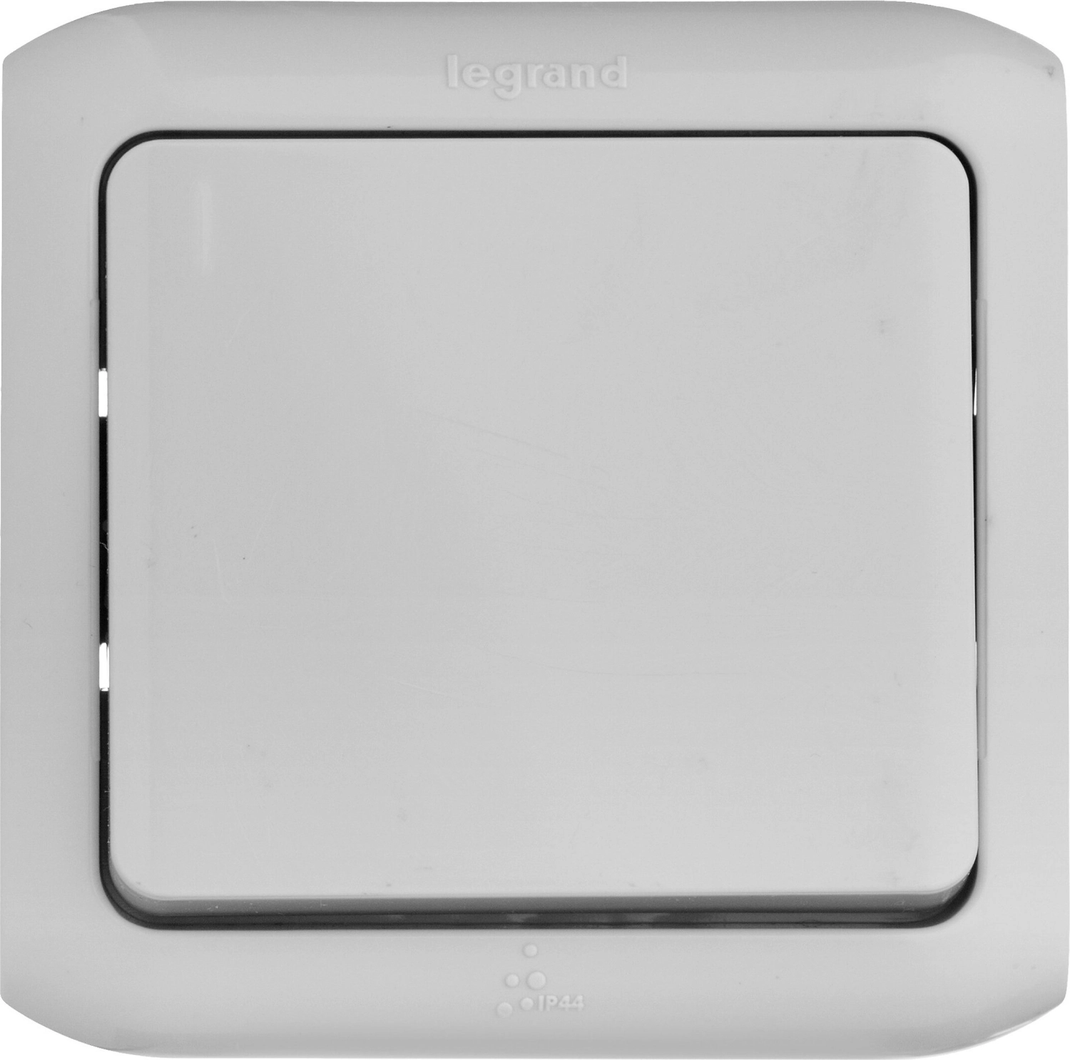 Переключатель LEGRAND Quteo 1 клавиша серый