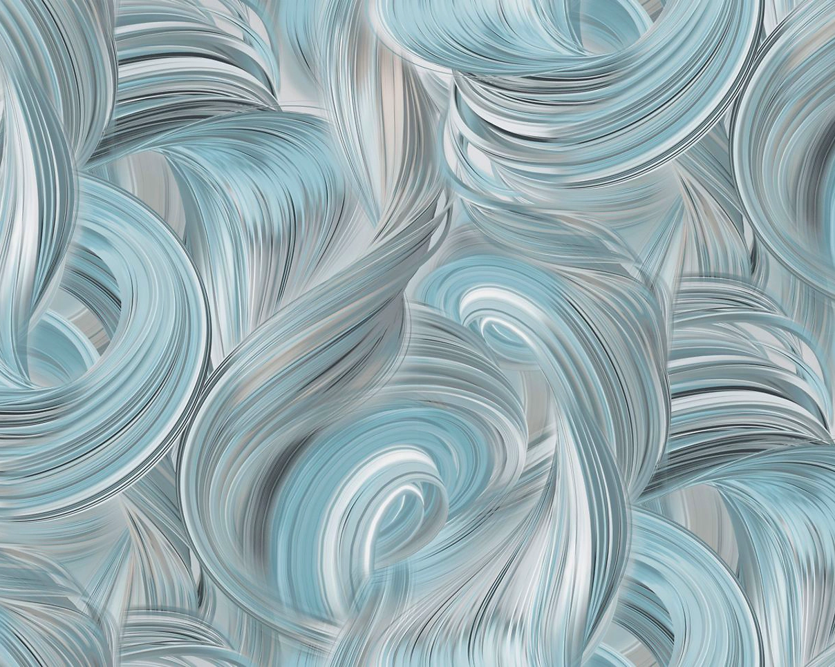 Виниловые обои AnturAGe Шайн 168434-17 голубые 1,06х10,05 м