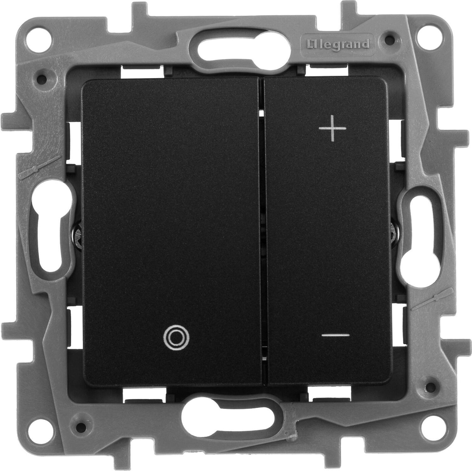 Диммер Legrand ETIKA нажимной антрацит