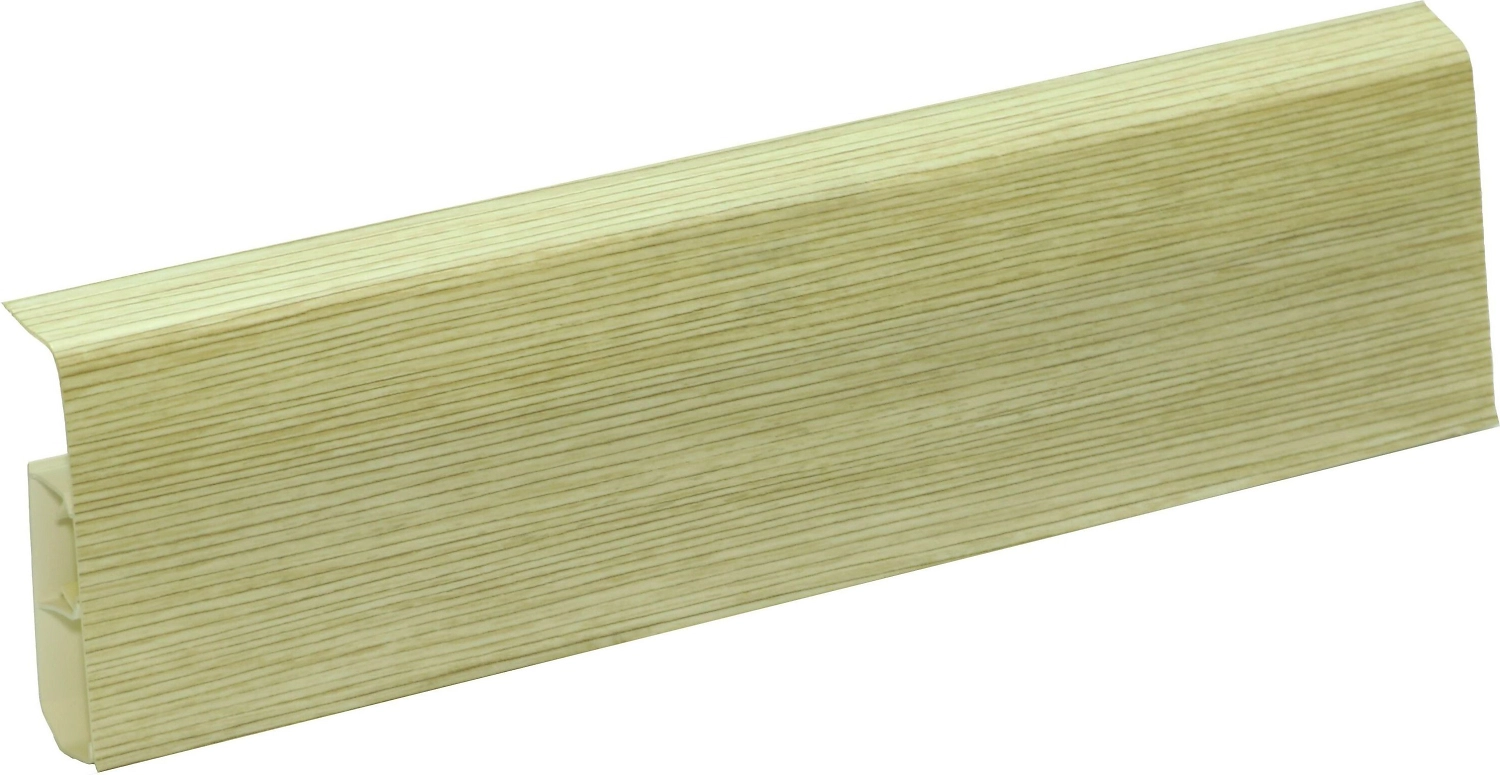 Напольный плинтус WINART QUADRO ПВХ Амаро 2200x80 мм