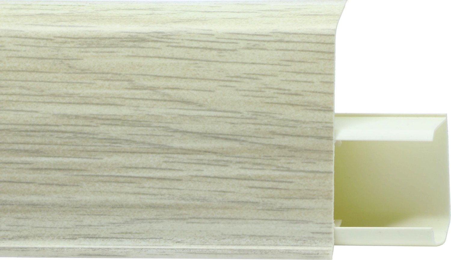 Напольный плинтус WINART TERA ПВХ Дуб Эден 2500x72 мм