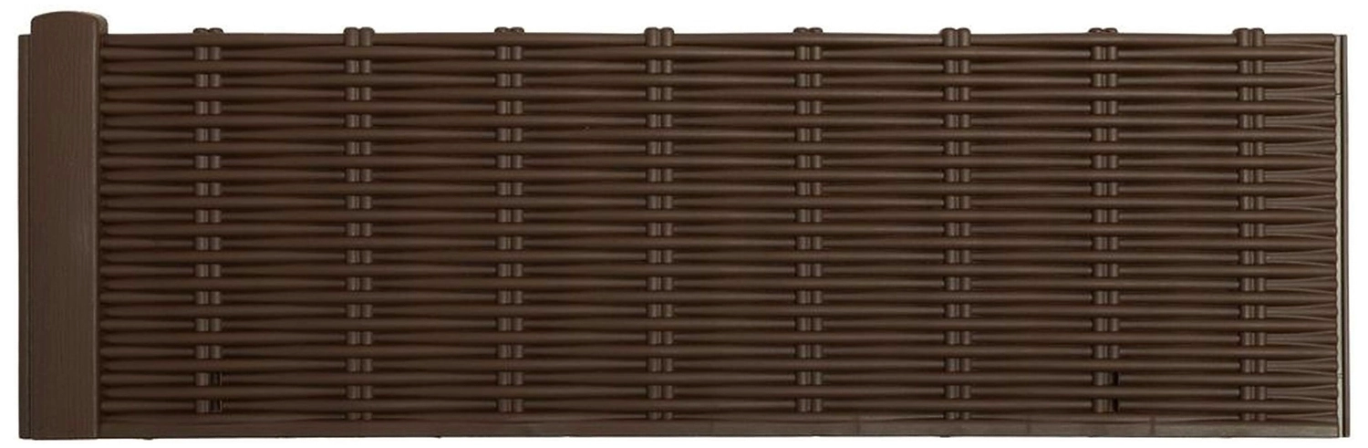 Забор для клумб МастерСад Лоза 230 см коричневый
