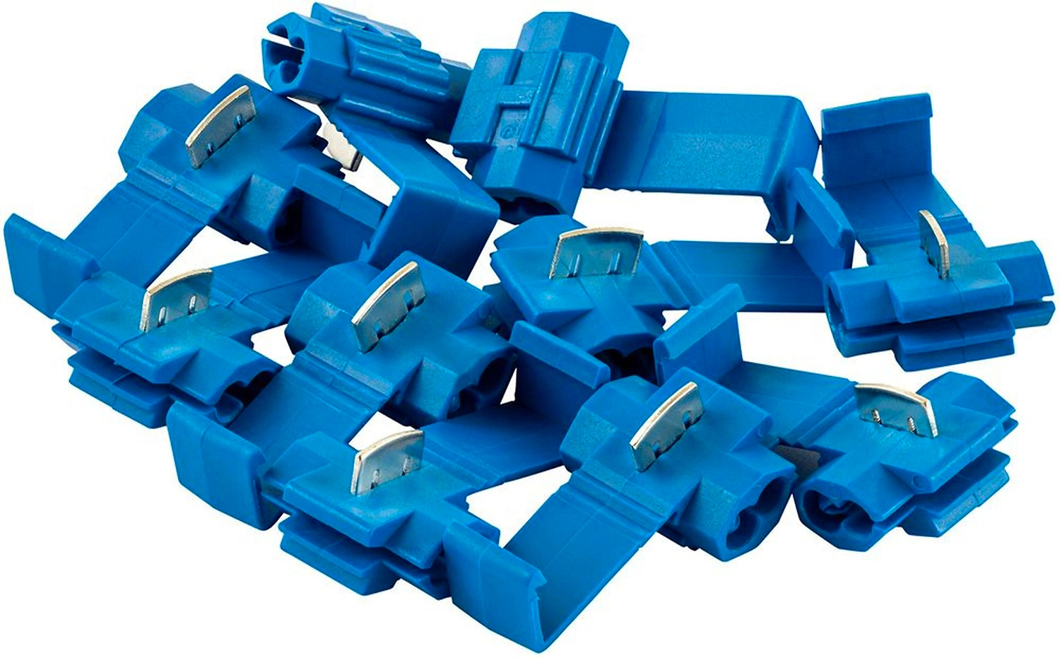 Ответвитель Duwi ОВ-2 1,0-2,5 кв.мм синий 10 шт