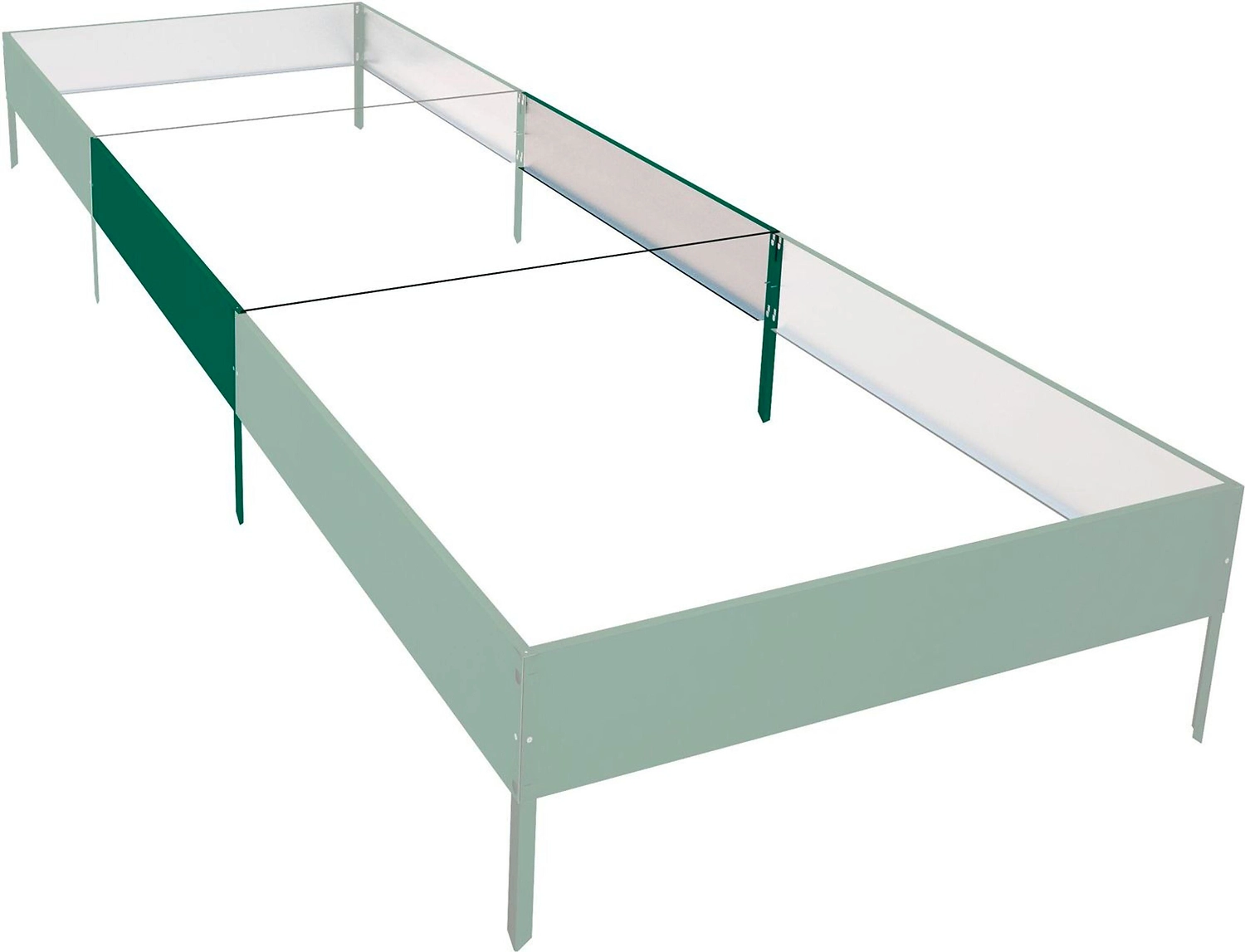 Бордюр для клумб БЛАГО 100х70 см зеленый