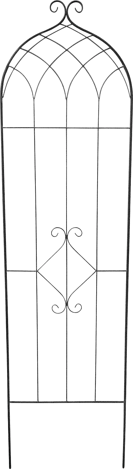 Шпалера для вьющихся растений 180х48 см металл