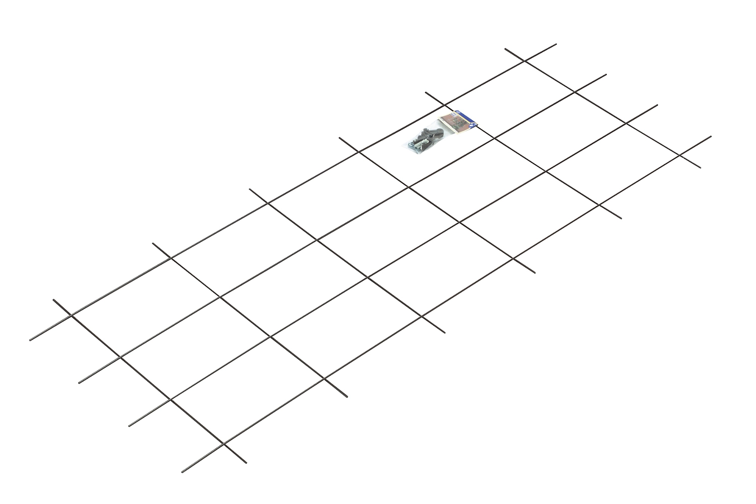 Шпалера для вьющихся растений OBI 150x60 см металл коричневая