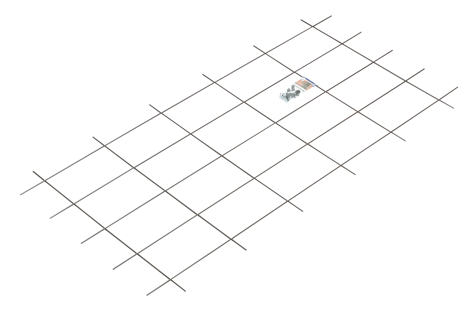 Шпалера для вьющихся растений OBI 150x75 см металл коричневая