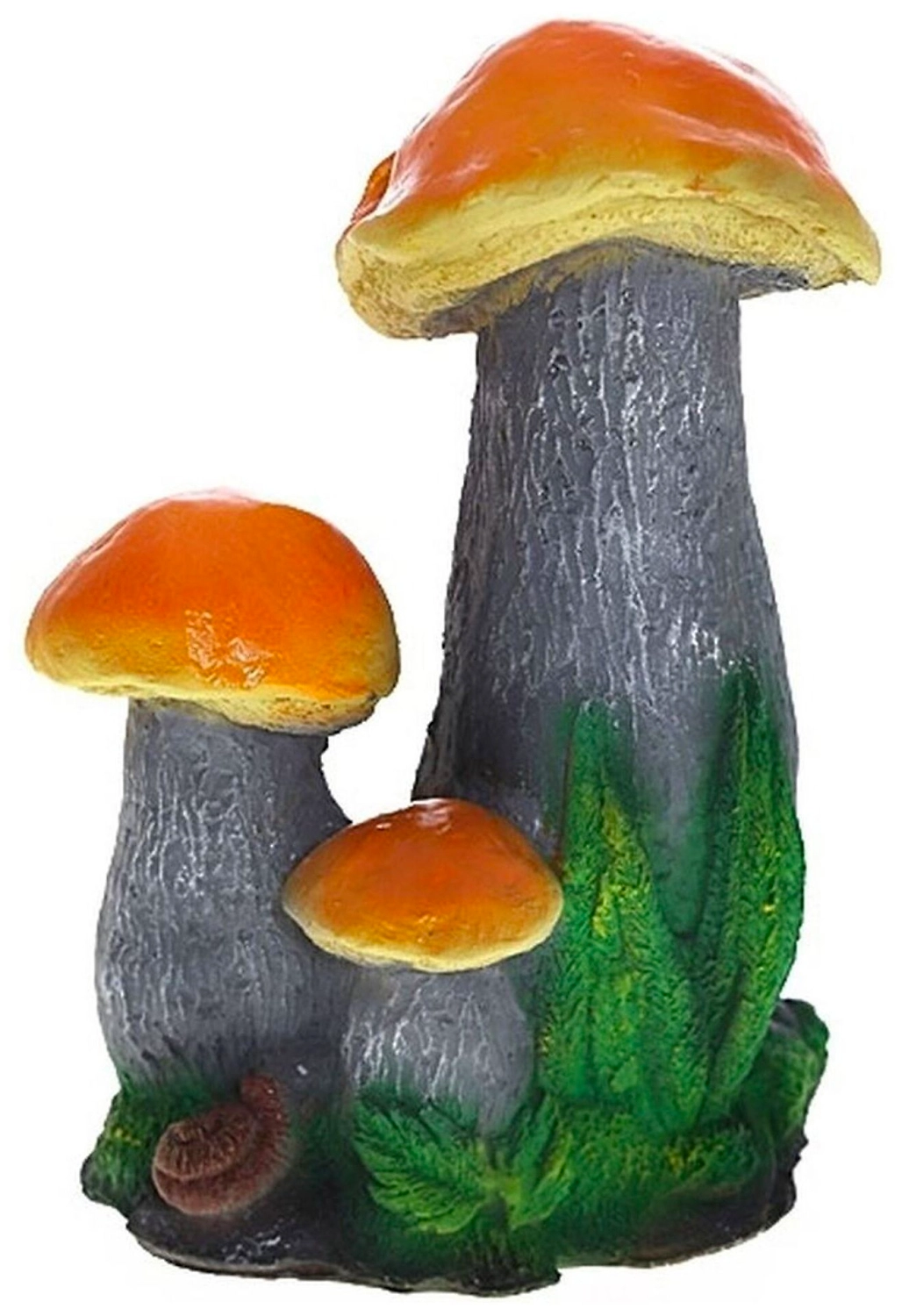 Садовая фигура RemecoClub Гриб подосиновик тройной 23 см