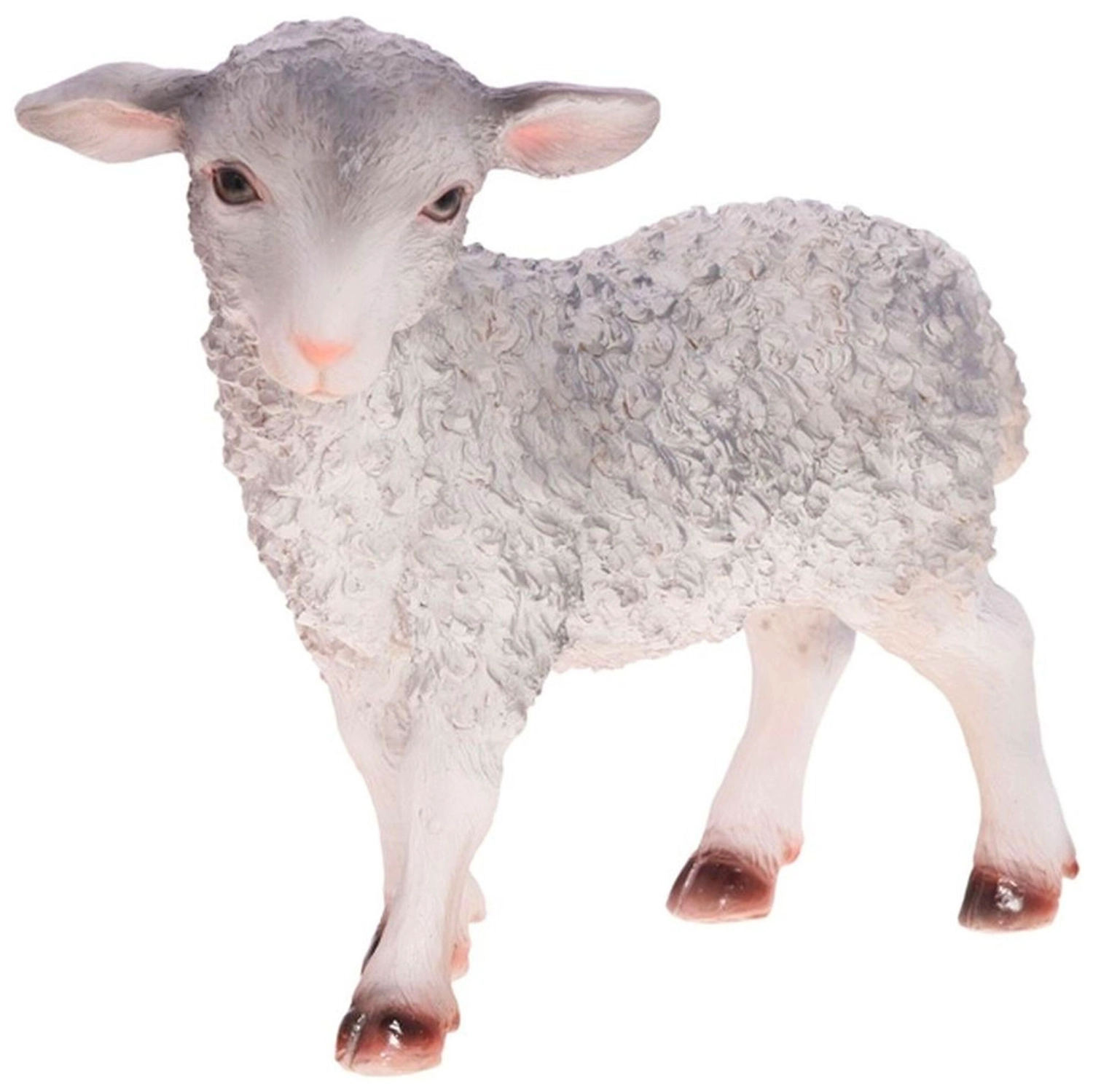 Садовая фигура Овечка кучерявая 26 см