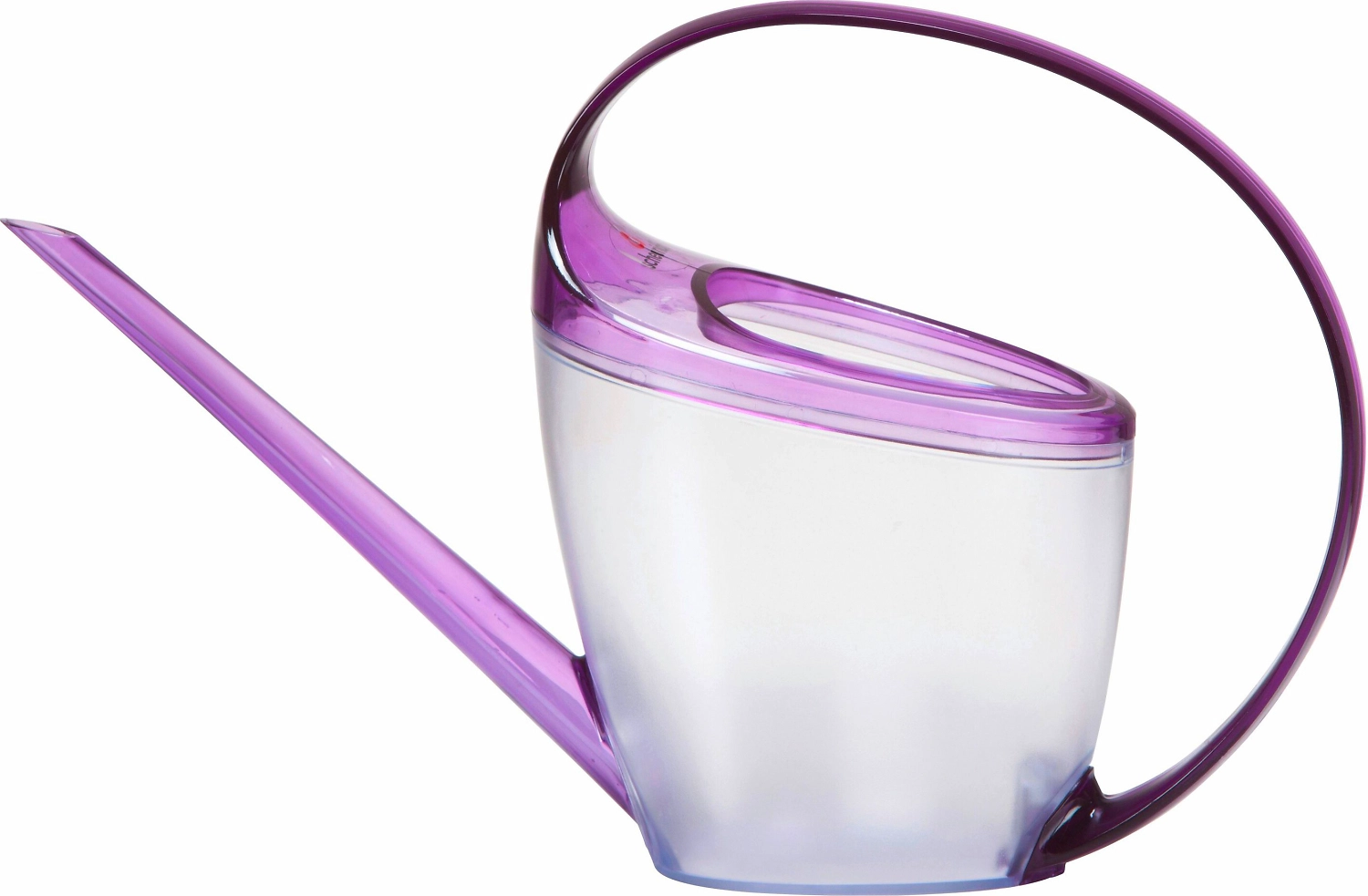Лейка Scheurich Loop пластик 1,4 л прозрачно-фиолетовая